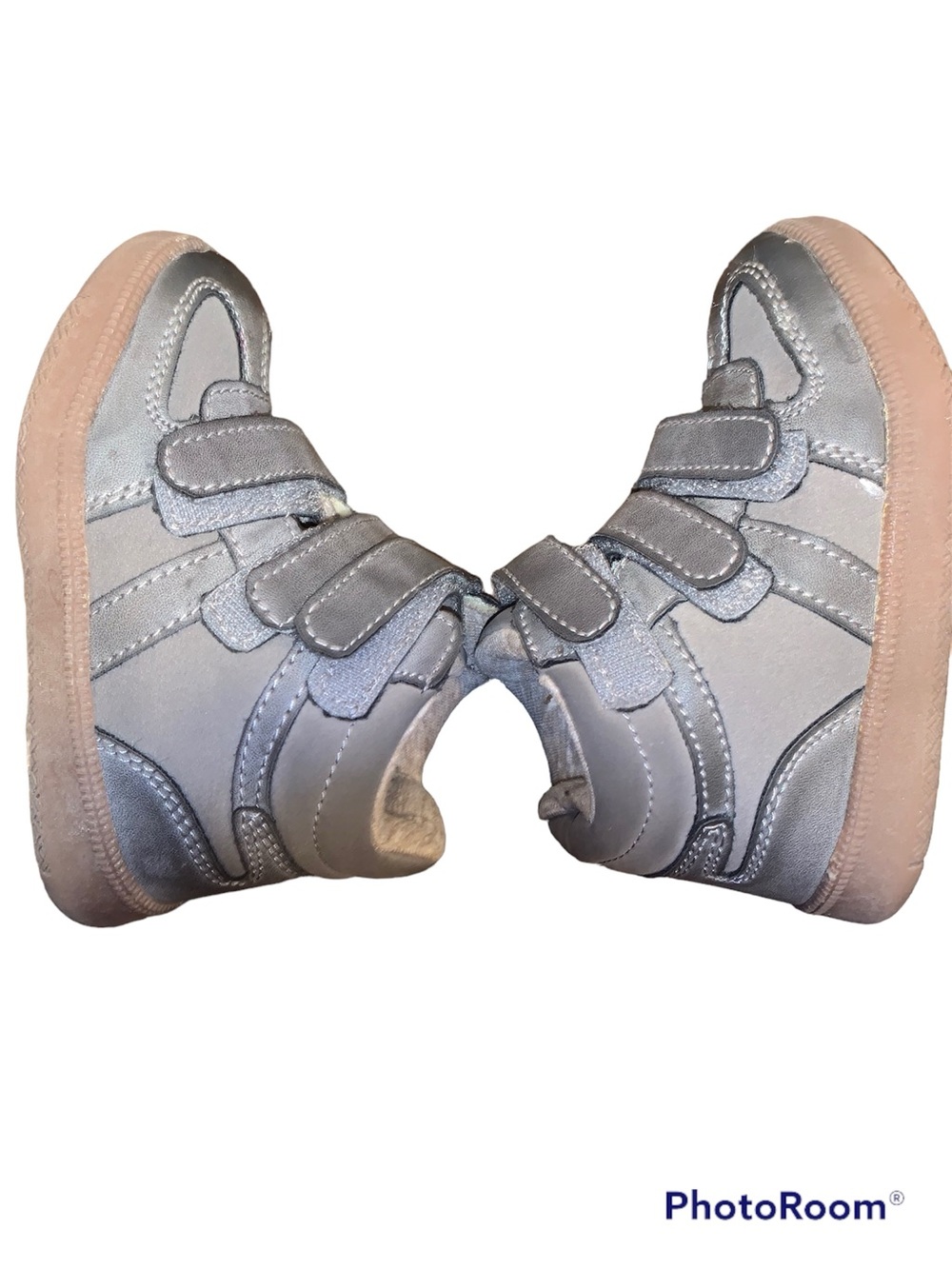 Cat & Jack size 6 baby toddler hi top sneakers shoes